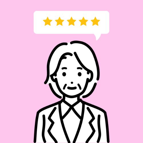 不用品回収年配女性